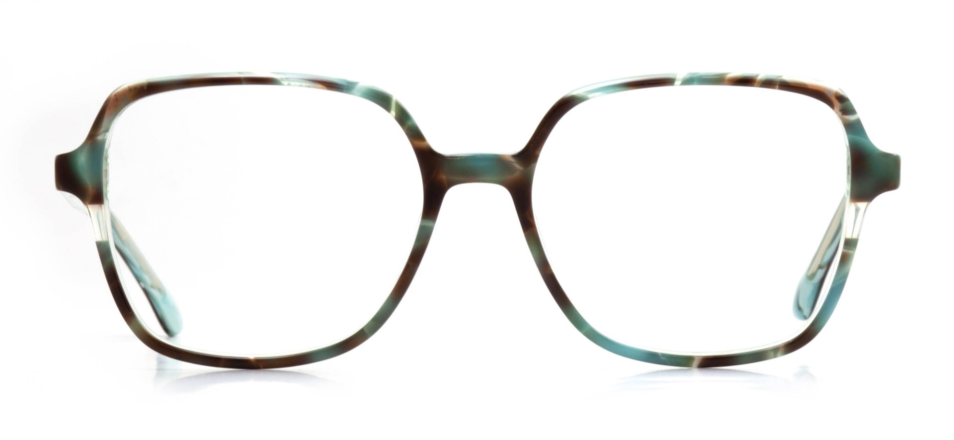 NBA NBA 1589-C.02 Optik Genç Erkek,Kadın,Unisex Geometrik Çerçeveli Asetat - 1