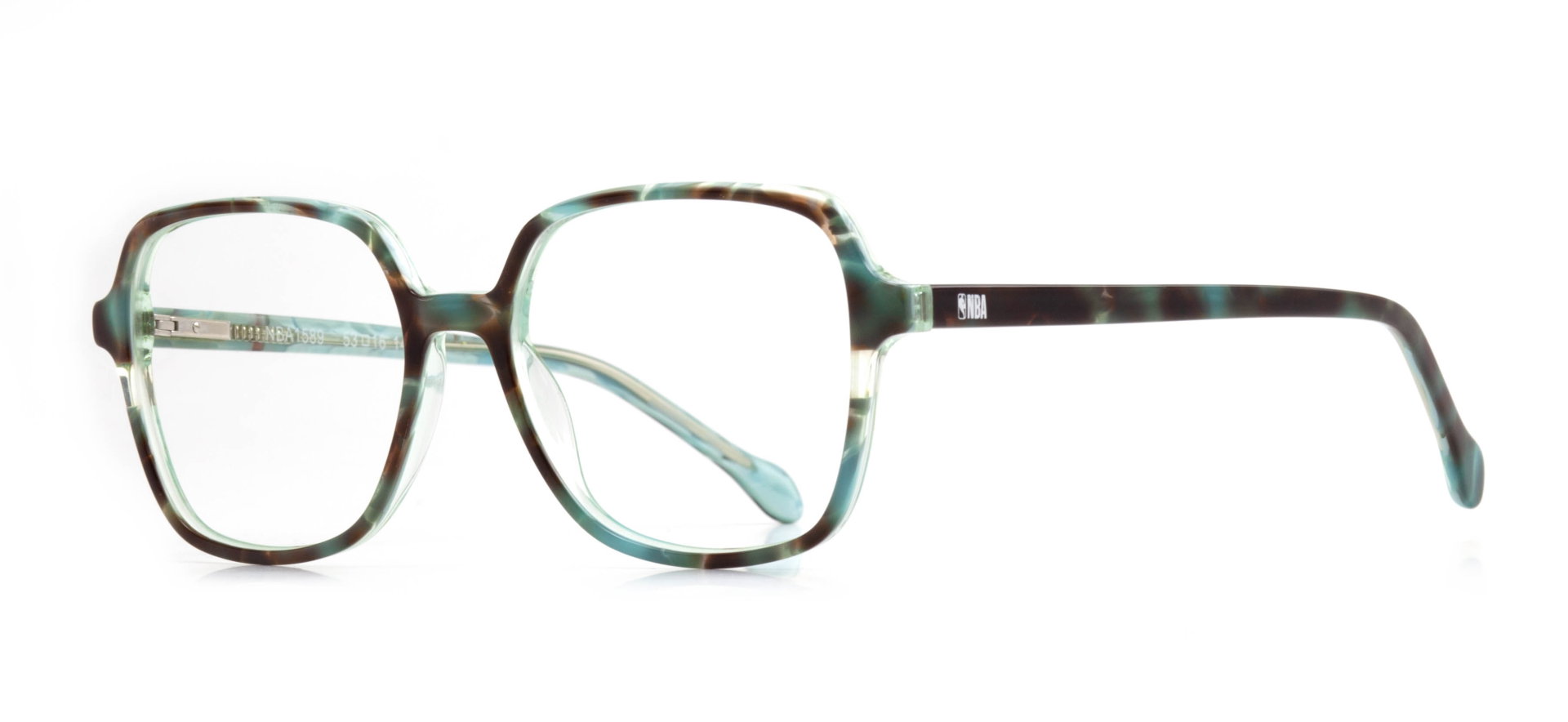 NBA NBA 1589-C.02 Optik Genç Erkek,Kadın,Unisex Geometrik Çerçeveli Asetat - 2