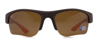 NBA NBA GNŞ 1029-C.01 Güneş Genç,Yetişkin Erkek Bombeli Yarım Çerçeveli Grilamid (TR90) Polarize - NBA