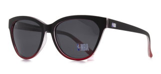 NBA NBA GNŞ 1222-C.01 Güneş Genç,Yetişkin Kadın Çekik Çerçeveli Grilamid TR90 Polarize - NBA (1)