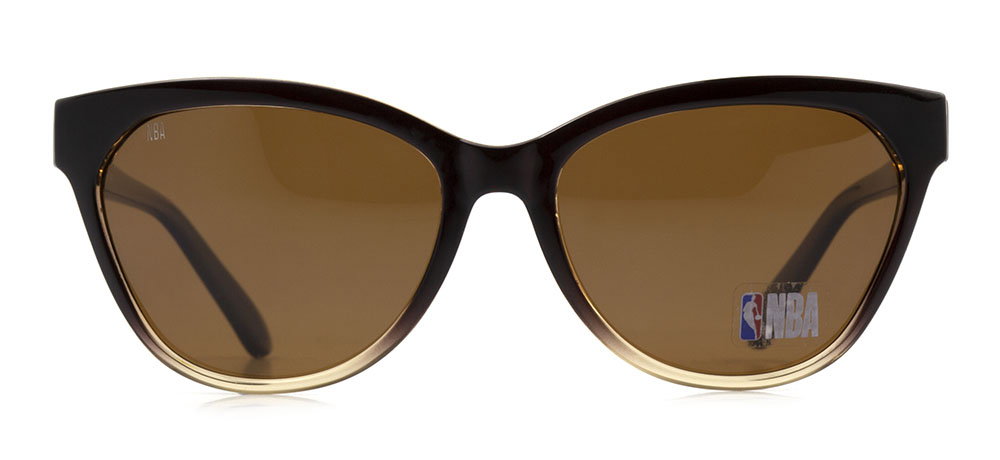 NBA NBA GNŞ 1222-C.04 Güneş Genç,Yetişkin Kadın Çekik Çerçeveli Grilamid TR90 Polarize - 1