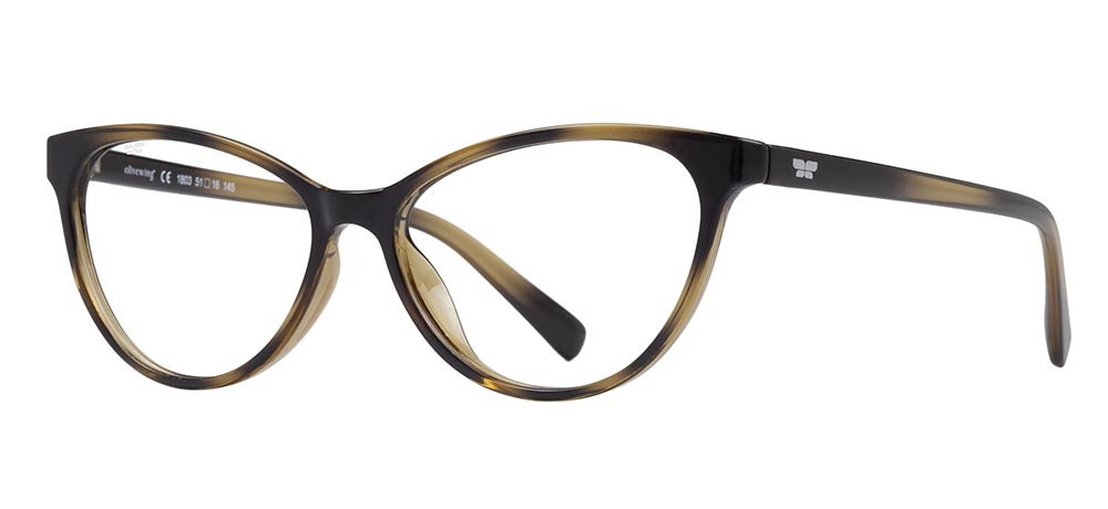 OLIVEWING OLW 1803-DM05 Optik Genç Kadın Çekik Çerçeveli Grilamid TR90 - 2