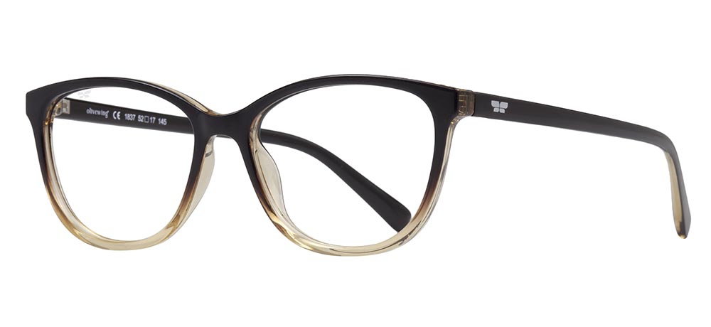 OLIVEWING OLW 1837-C.17 Optik Genç Kadın Oval Çerçeveli Grilamid TR90 - 2