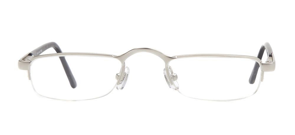 OUTLET ROC 10728-04 Optik Yetişkin Kadın Oval Yarım Çerçeveli Metal - 1