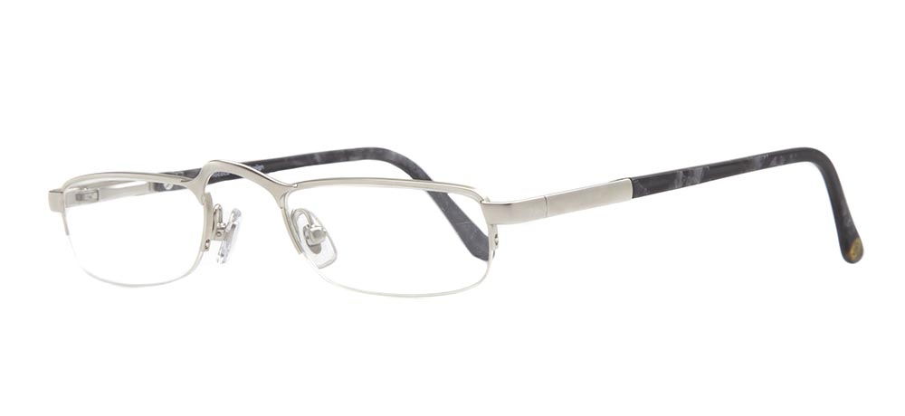 OUTLET ROC 10728-04 Optik Yetişkin Kadın Oval Yarım Çerçeveli Metal - 2