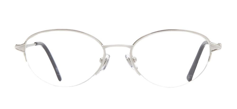 OUTLET ROC 4744AS-02 Optik Yetişkin Kadın Oval Yarım Çerçeveli Metal - 1