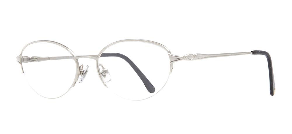 OUTLET ROC 4744AS-02 Optik Yetişkin Kadın Oval Yarım Çerçeveli Metal - 2