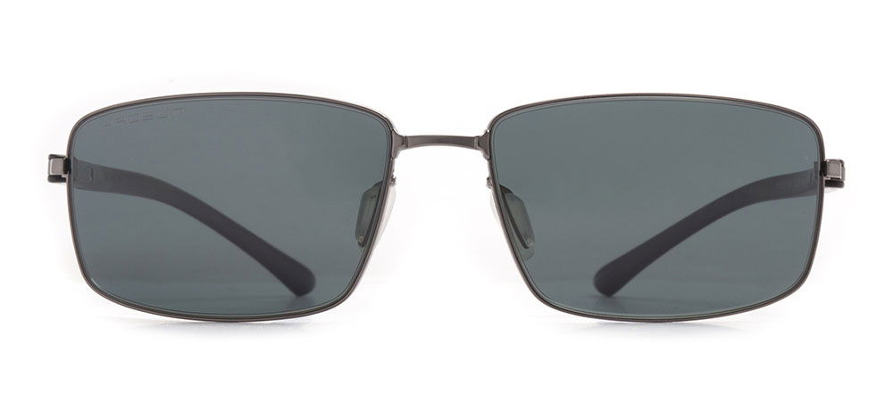 PROSUN PS1501-M01 Güneş Yetişkin Erkek Köşeli Çerçeveli Titanyum Polarize - 1