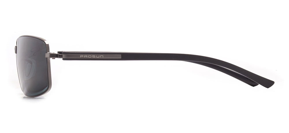 PROSUN PS1501-M01 Güneş Yetişkin Erkek Köşeli Çerçeveli Titanyum Polarize - 3