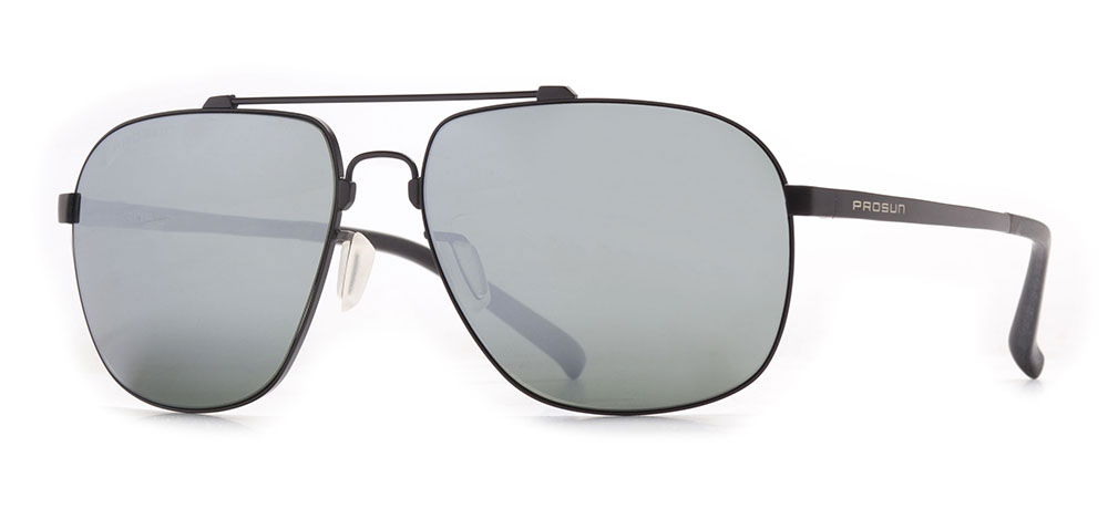 PROSUN PS1506-M02 Güneş Genç,Yetişkin Erkek Geometrik Çerçeveli Titanyum Polarize - 2