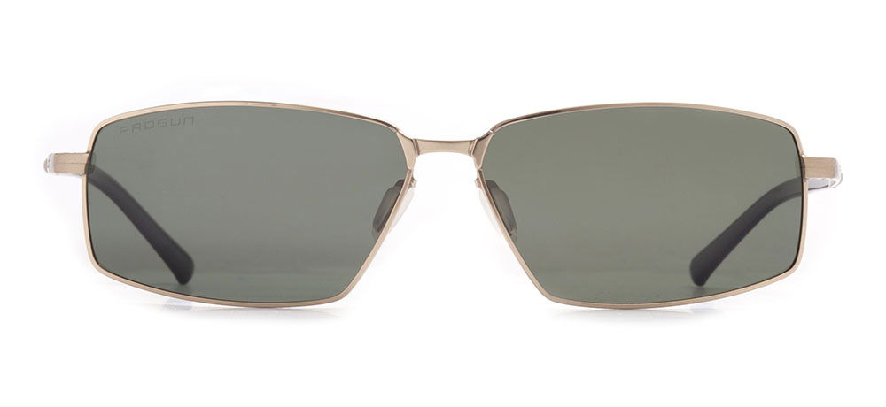 PROSUN PS1512-M03 Güneş Yetişkin Erkek Köşeli Çerçeveli Metal Polarize - 1