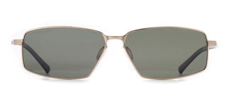 PROSUN PS1512-M03 Güneş Yetişkin Erkek Köşeli Çerçeveli Metal Polarize 