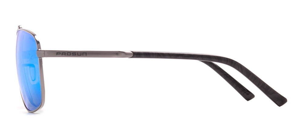 PROSUN PS1515-M01 Güneş Yetişkin Erkek Köşeli Çerçeveli Metal Polarize - 3