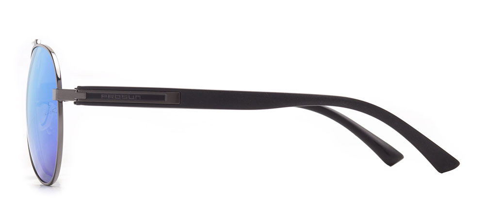 PROSUN PS1516-M01 Güneş Genç Erkek,Kadın,Unisex Damla Çerçeveli Metal Polarize - 3