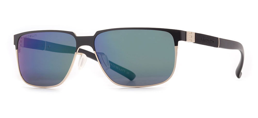 PROSUN PS1518-M05 Güneş Yetişkin Erkek Köşeli Çerçeveli Titanyum Polarize - 2