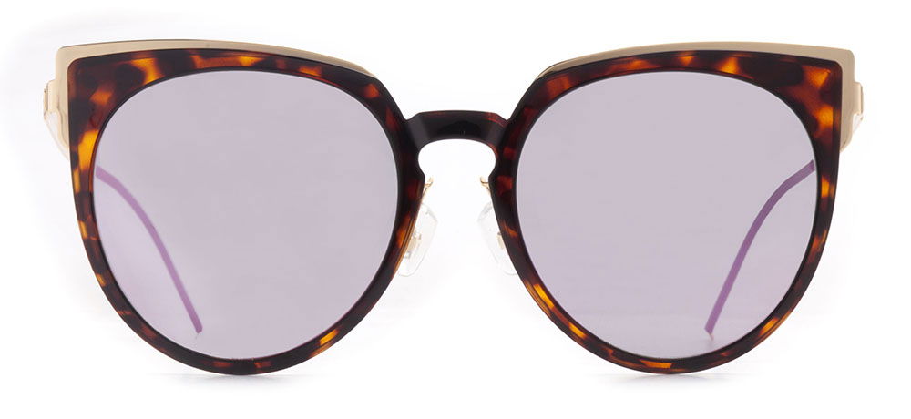 PROSUN PS6006-B21 Güneş Yetişkin Kadın Köşeli Çerçeveli Asetat Polarize - 1