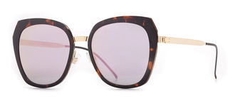 PROSUN PS6008-B21 Güneş Yetişkin Kadın Geometrik Çerçeveli Titanyum Polarize - PROSUN (1)