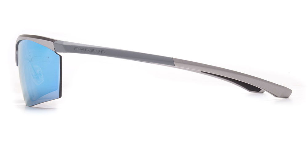 PROSUN PS9007-D12 Güneş Genç Erkek Köşeli Çerçeveli Titanyum Polarize - 3