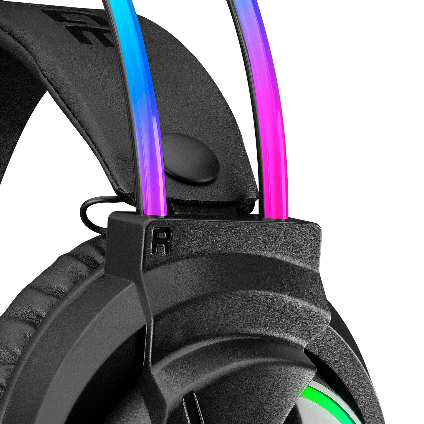 Rampage RM-K17 X-MONARCH Siyah USB 7.1 RGB Headband Gaming Mikrofonlu Oyuncu Kulaklığı - 5
