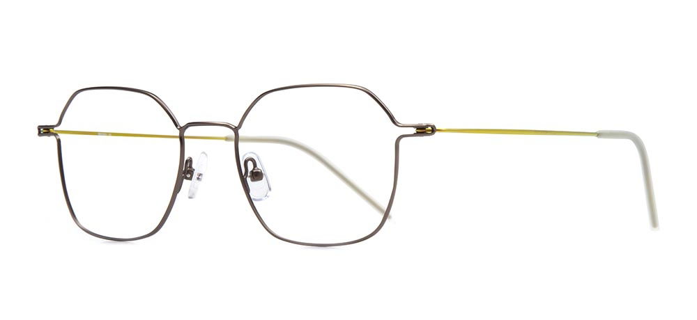 ROCOCO ROC 8052-C.02 Optik Genç Erkek,Kadın,Unisex Geometrik Çerçeveli Titanyum - 2