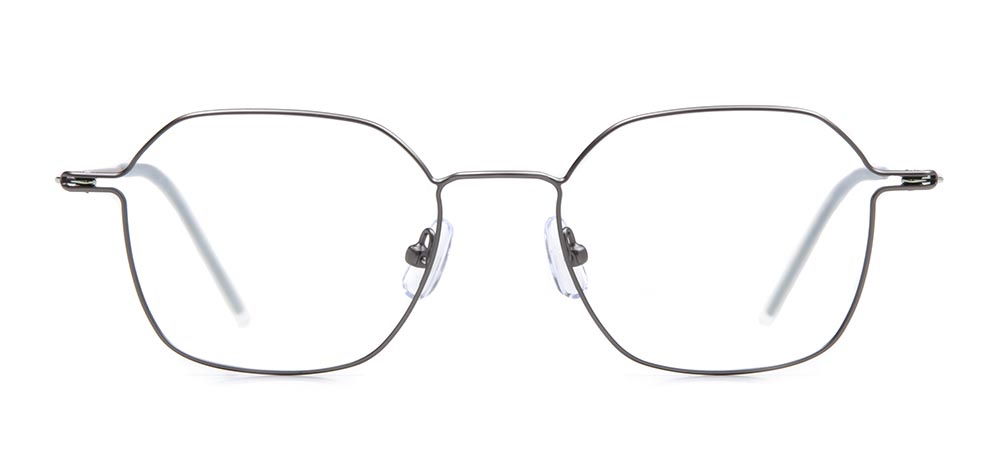 ROCOCO ROC 8052-C.03 Optik Genç Erkek,Kadın,Unisex Geometrik Çerçeveli Titanyum - 1