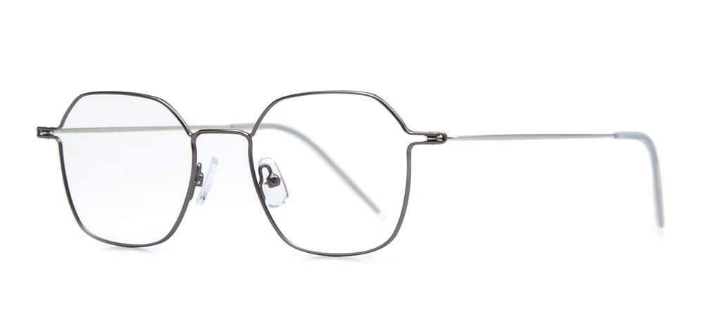 ROCOCO ROC 8052-C.03 Optik Genç Erkek,Kadın,Unisex Geometrik Çerçeveli Titanyum - 2