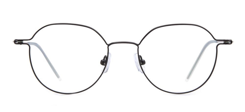 ROCOCO ROC 8054-C.01 Optik Genç Kadın Geometrik Çerçeveli Titanyum - 1