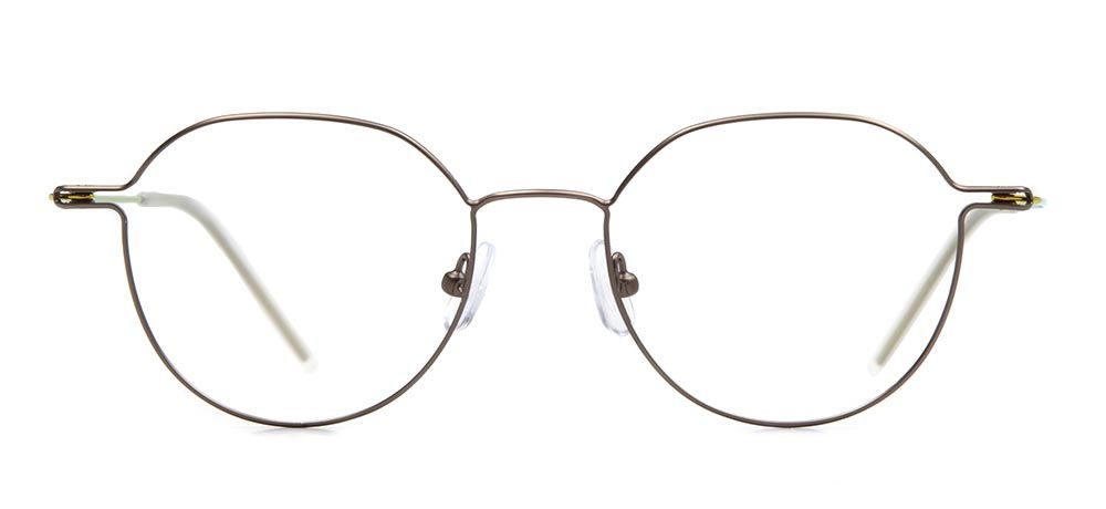 ROCOCO ROC 8054-C.02 Optik Genç Kadın Geometrik Çerçeveli Titanyum - 1