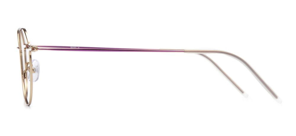 ROCOCO ROC 8054-C.03 Optik Genç Kadın Geometrik Çerçeveli Titanyum - 3