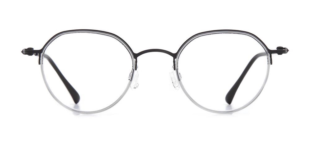 ROCOCO ROC 8057-C.01 Optik Genç Kadın Geometrik Çerçeveli Titanyum - 1