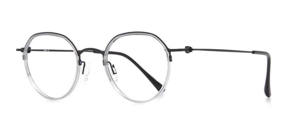 ROCOCO ROC 8057-C.01 Optik Genç Kadın Geometrik Çerçeveli Titanyum - 2