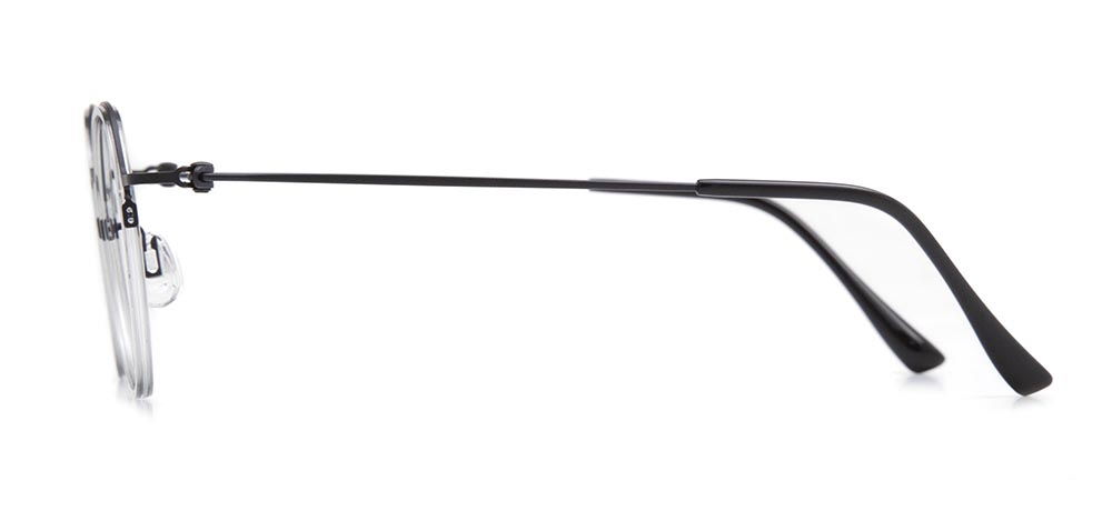 ROCOCO ROC 8057-C.01 Optik Genç Kadın Geometrik Çerçeveli Titanyum - 3