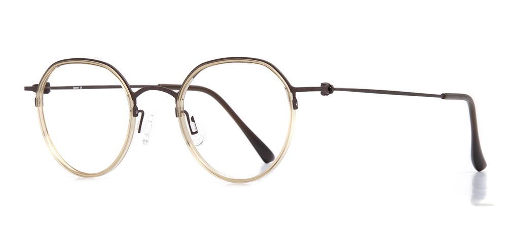 ROCOCO ROC 8057-C.02 Optik Genç Kadın Geometrik Çerçeveli Titanyum - 2