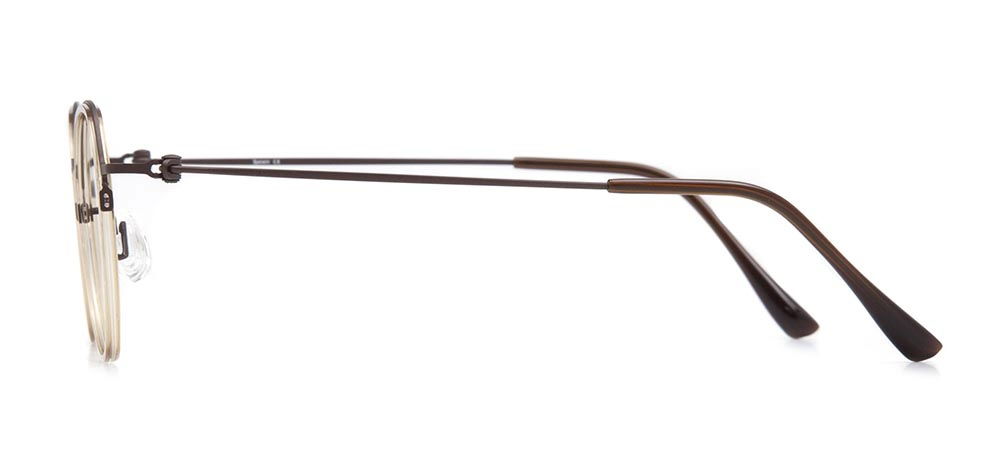 ROCOCO ROC 8057-C.02 Optik Genç Kadın Geometrik Çerçeveli Titanyum - 3