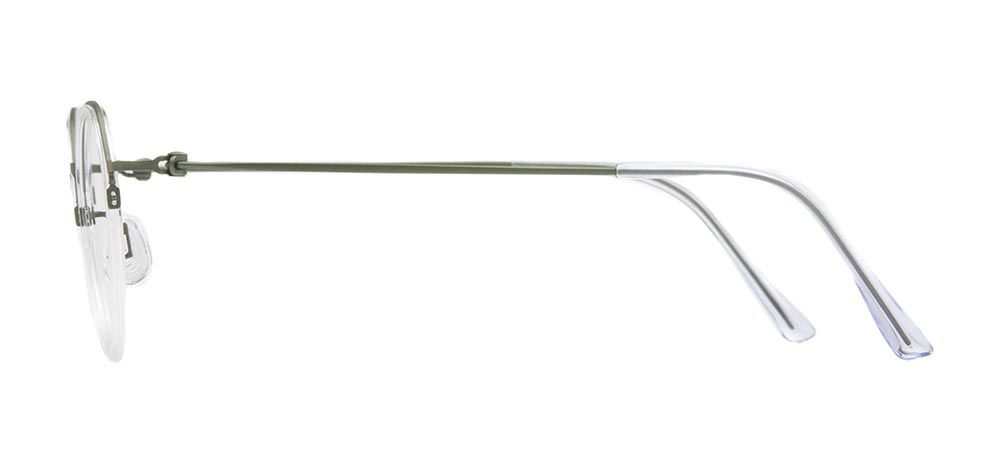 ROCOCO ROC 8057-C.03 Optik Genç Kadın Geometrik Çerçeveli Titanyum - 3