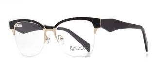 ROCOCO ROC 8101-C.01 Optik Genç Kadın Geometrik Yarım Çerçeveli Metal - ROCOCO (1)