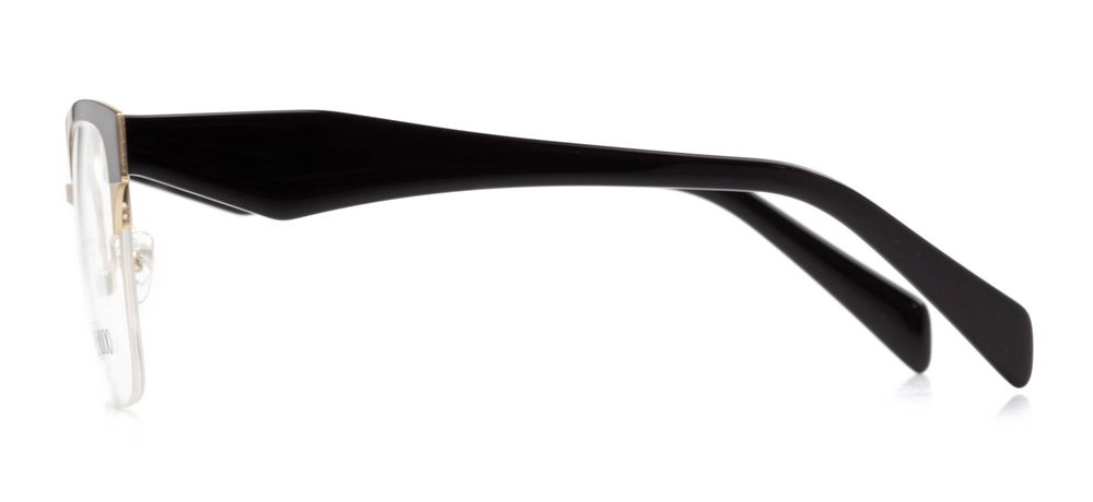 ROCOCO ROC 8101-C.01 Optik Genç Kadın Geometrik Yarım Çerçeveli Metal - 3