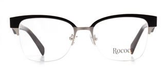ROCOCO ROC 8101-C.02 Optik Genç Kadın Geometrik Yarım Çerçeveli Metal 