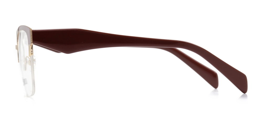 ROCOCO ROC 8101-C.03 Optik Genç Kadın Geometrik Yarım Çerçeveli Metal - 3