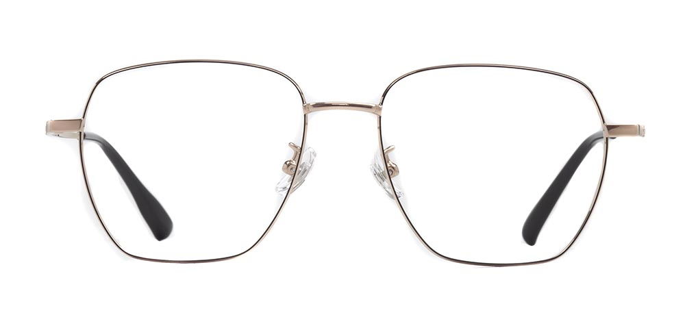 ROCOCO ROC 8551-C.01 Optik Genç Kadın Geometrik Çerçeveli Titanyum - 1