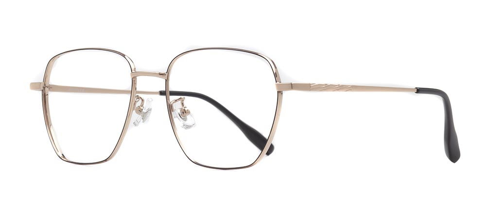 ROCOCO ROC 8551-C.01 Optik Genç Kadın Geometrik Çerçeveli Titanyum - 2