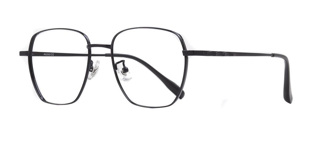 ROCOCO ROC 8551-C.02 Optik Genç Erkek,Kadın,Unisex Geometrik Çerçeveli Titanyum - 2