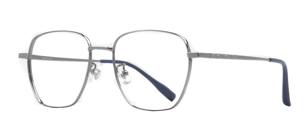 ROCOCO ROC 8551-C.03 Optik Genç Erkek,Kadın,Unisex Geometrik Çerçeveli Titanyum - 2