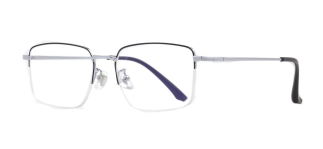 ROCOCO ROC 8552-C.04 Optik Genç Erkek Köşeli Yarım Çerçeveli Titanyum - ROCOCO (1)