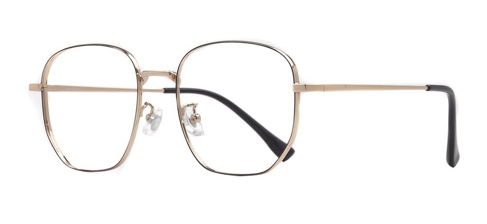 ROCOCO ROC 8553-C.01 Optik Genç Kadın Köşeli Çerçeveli Titanyum - 2