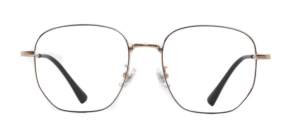 ROCOCO ROC 8553-C.01 Optik Genç Kadın Köşeli Çerçeveli Titanyum - 1
