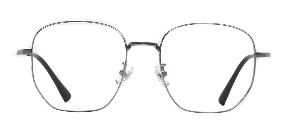 ROCOCO ROC 8553-C.04 Optik Genç Erkek, Kadın, Unisex Köşeli Çerçeveli Titanyum - 1