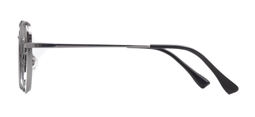 ROCOCO ROC 8553-C.04 Optik Genç Erkek, Kadın, Unisex Köşeli Çerçeveli Titanyum - 3