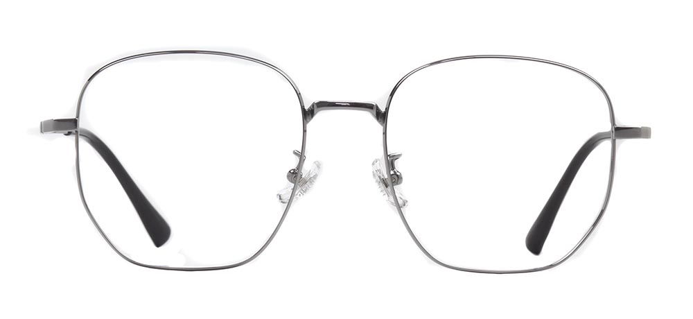 ROCOCO ROC 8553-C.04 Optik Genç Erkek,Kadın,Unisex Köşeli Çerçeveli Titanyum - 1