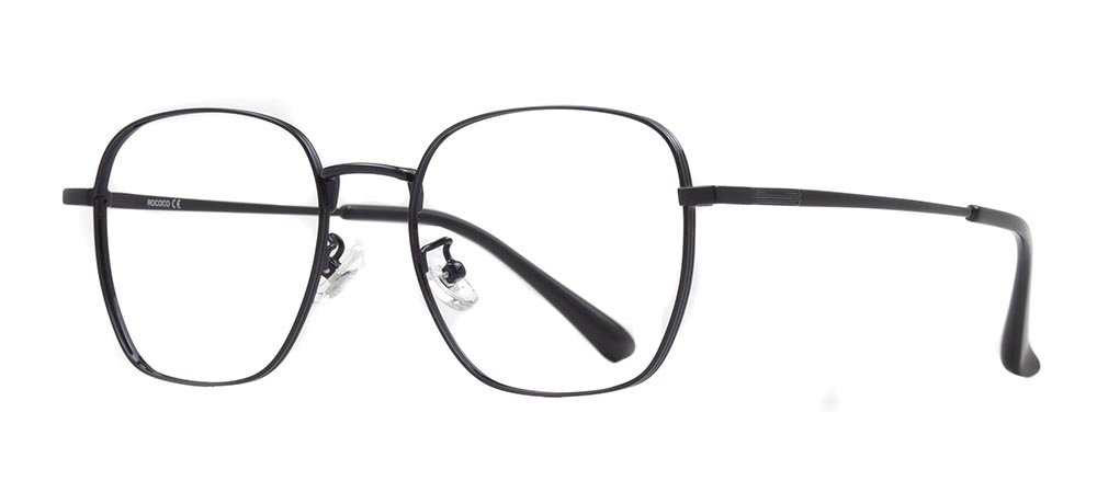 ROCOCO ROC 8554-C.02 Optik Genç Erkek, Kadın, Unisex Köşeli Çerçeveli Titanyum - 2